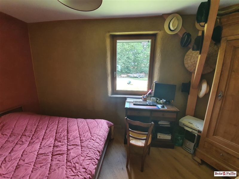 Charpente traditionnelle pour Maison Paille sur Parthenay (79)